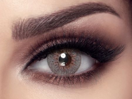 BELLA - Silky Gray Contact Lenses