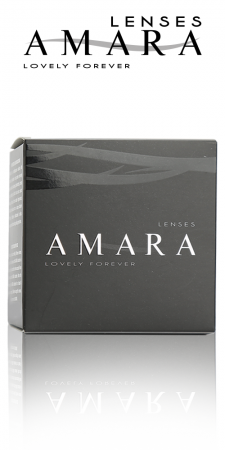 AMARA - Brown Gold Contact Lenses