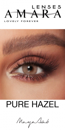 AMARA - Pure Hazel Contact Lenses
