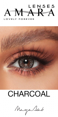 AMARA - Charcoal Gray Contact Lenses
