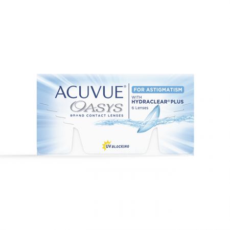 ACUVUE OASYS 2-Week For ASTIGMATISM With HYDRACLEAR PLUS 6's Contact Lenses