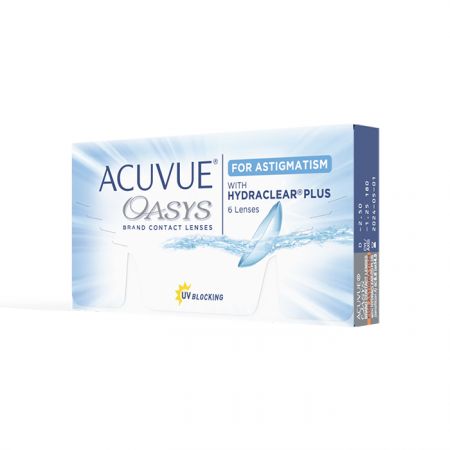 ACUVUE OASYS 2-Week For ASTIGMATISM With HYDRACLEAR PLUS 6's Contact Lenses