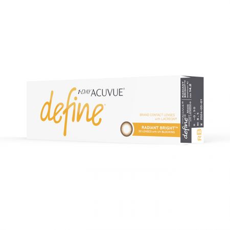1-DAY ACUVUE DEFINE RADIANT BRIGHT With LACREON 30's Contact Lenses