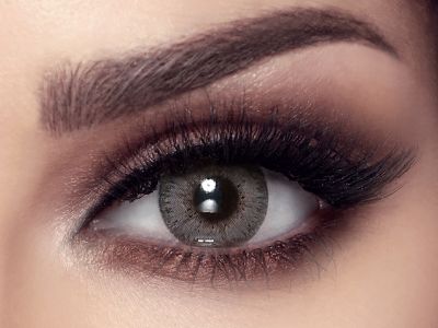 BELLA - Amber Gray Contact Lenses