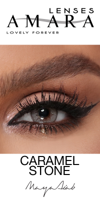 AMARA - Caramel Stone Contact Lenses