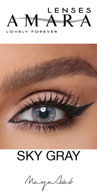 AMARA - Sky Gray Contact Lenses