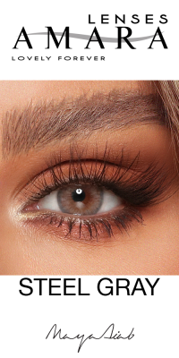 AMARA - Steel Gray Contact Lenses