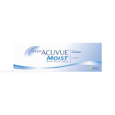 1-DAY ACUVUE MOIST - 30's Contact Lenses