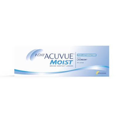 1-DAY ACUVUE MOIST For ASTIGMATISM 30's Contact Lenses